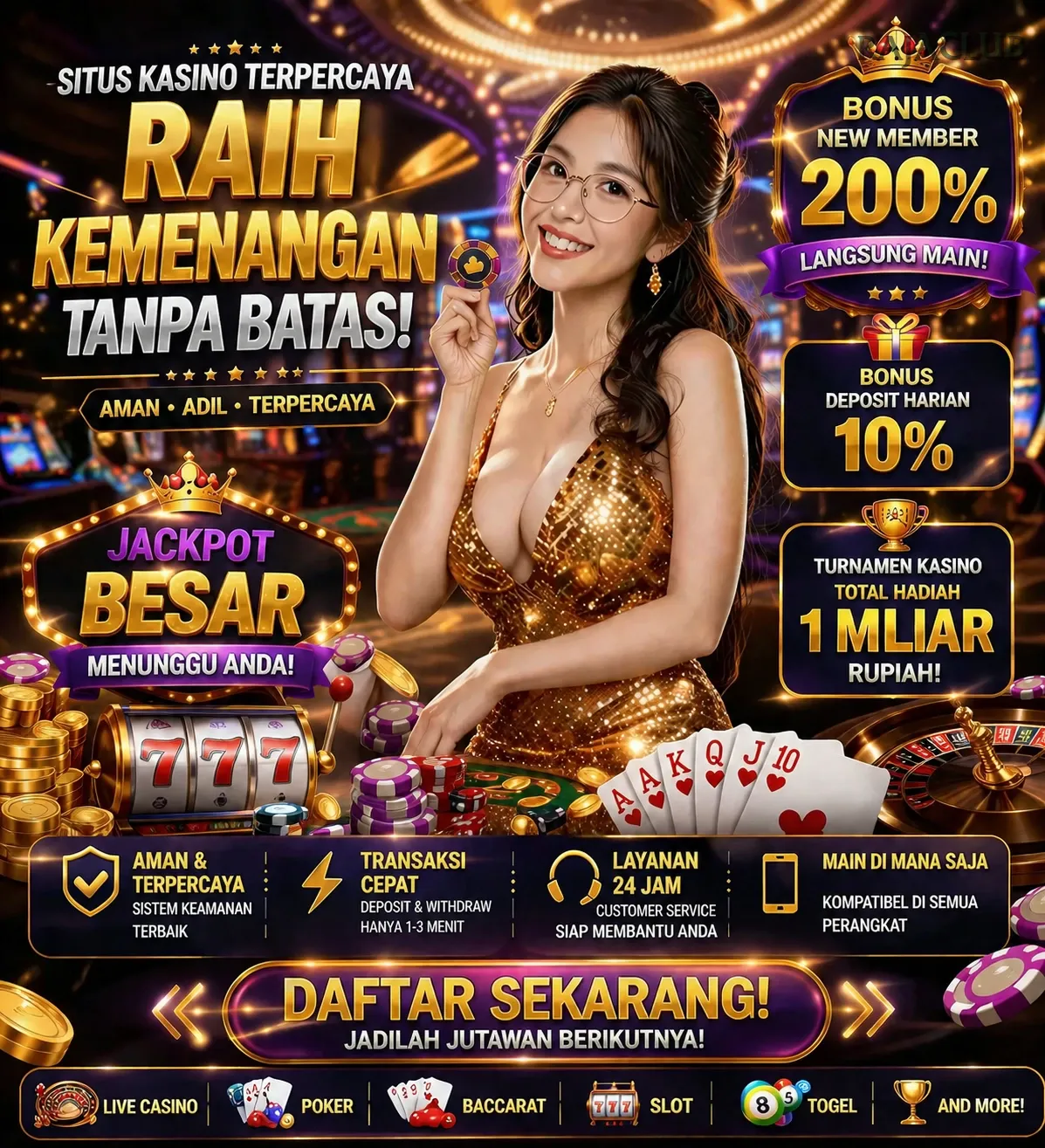 Ikon aplikasi rajaclub resmi